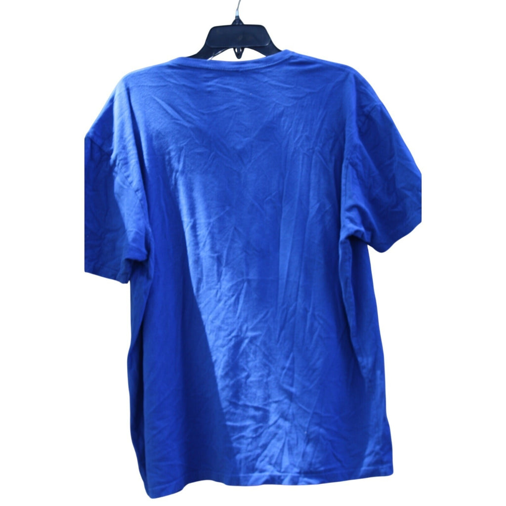 Shirts Buffalo Bills Josh Allen "Allen's Town" Skyline V-Neck T-Shirt XXL Blue