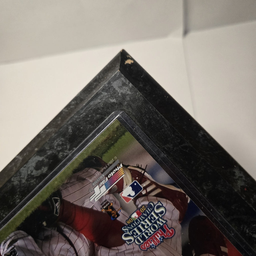 Philadelphia Phillies 2008 World Series Champions Commemorative Display with Aut