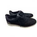ALFANI Gregor Blue Suede Casual Dress Shoes Mens Size 10 M