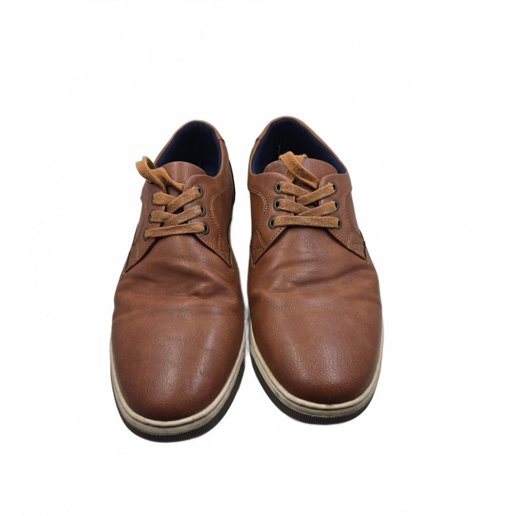 Jousen Milan Men's Brown Casual Dress Sneakers - Size US 10, Good Condition