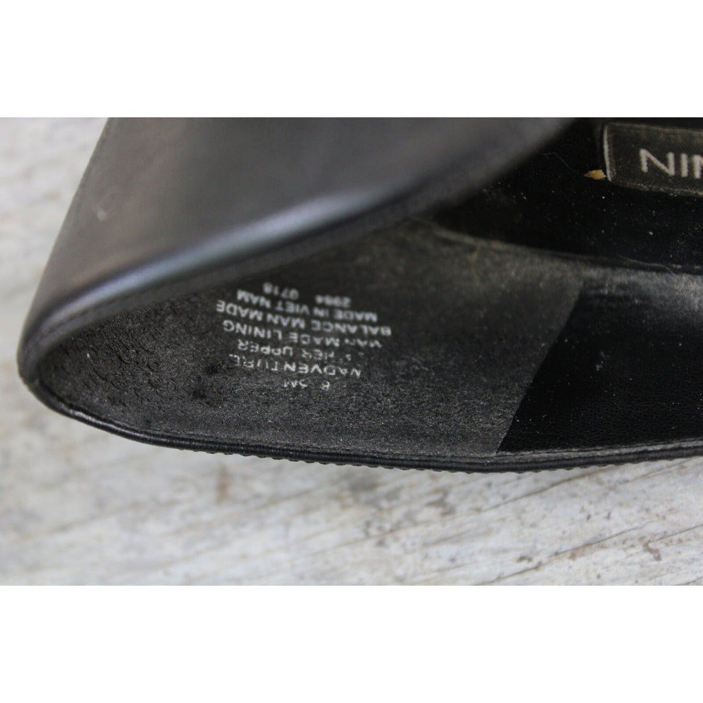 Nine West d'Orsay Pointy Toe Pumps, Black Size 8.5