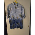 Hollis River size large Blue Hawaiian shirt