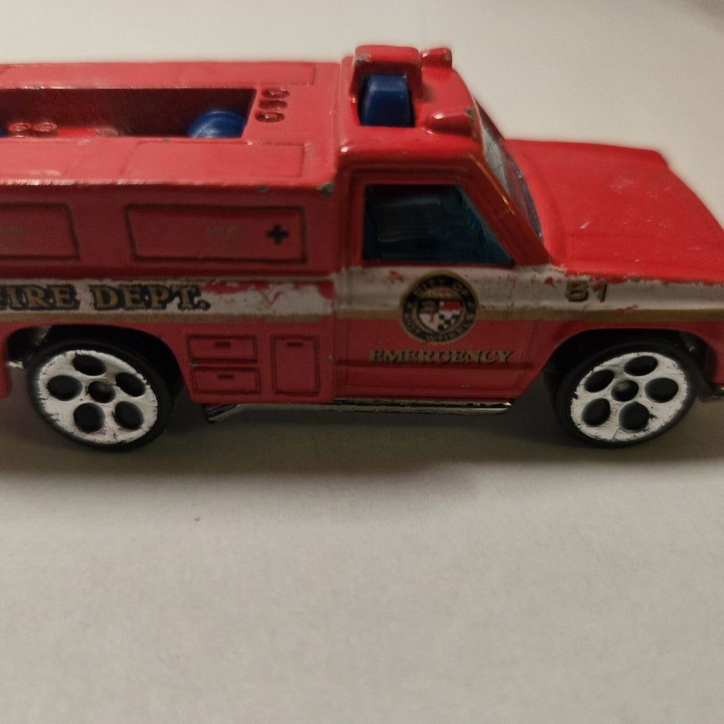 Hot Wheels Redline 1974 Fire Rescue Unit.