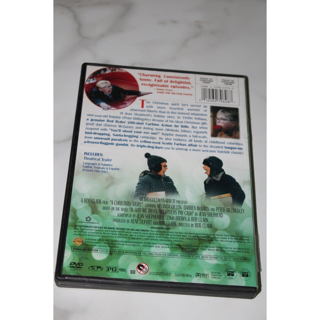 A Christmas Story - DVD -  Very Good - Patty Johnson,Jim Hunter,Paul Hubbard,Dre
