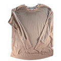Avia Women's Medium Pink Long Sleeve High-Low Pullover Sweatshirt