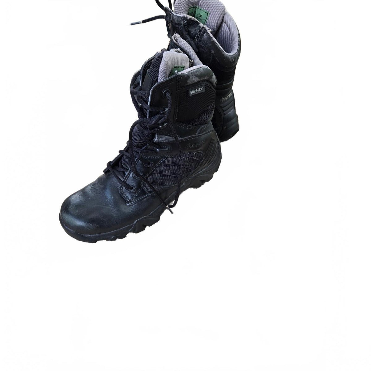 Bates GX-8 GORE-TEX Side Zip Tactical Boots Black Leather Waterproof E02268 9