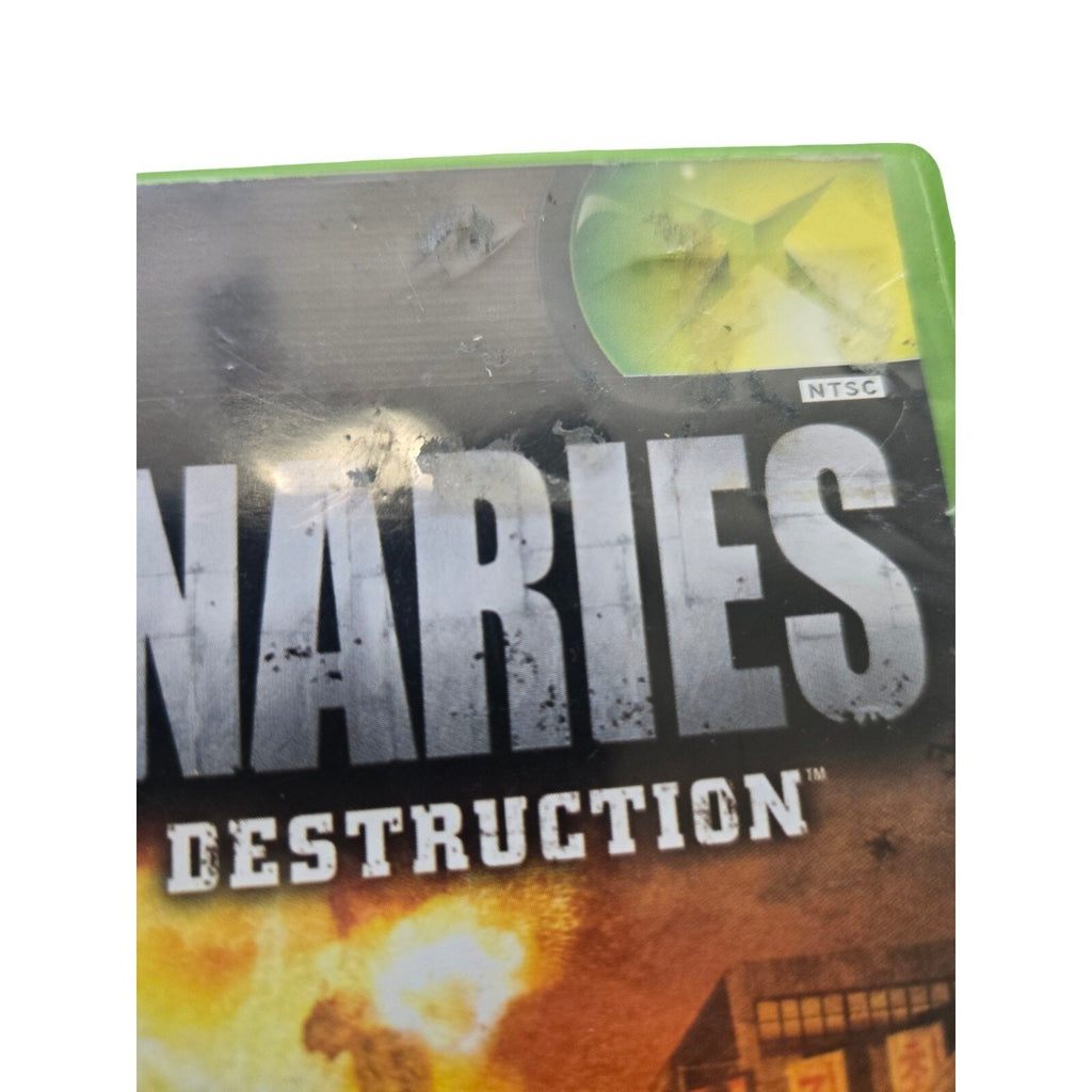Mercenaries: Playground of Destruction Xbox Game with Manual - Fair Condition,