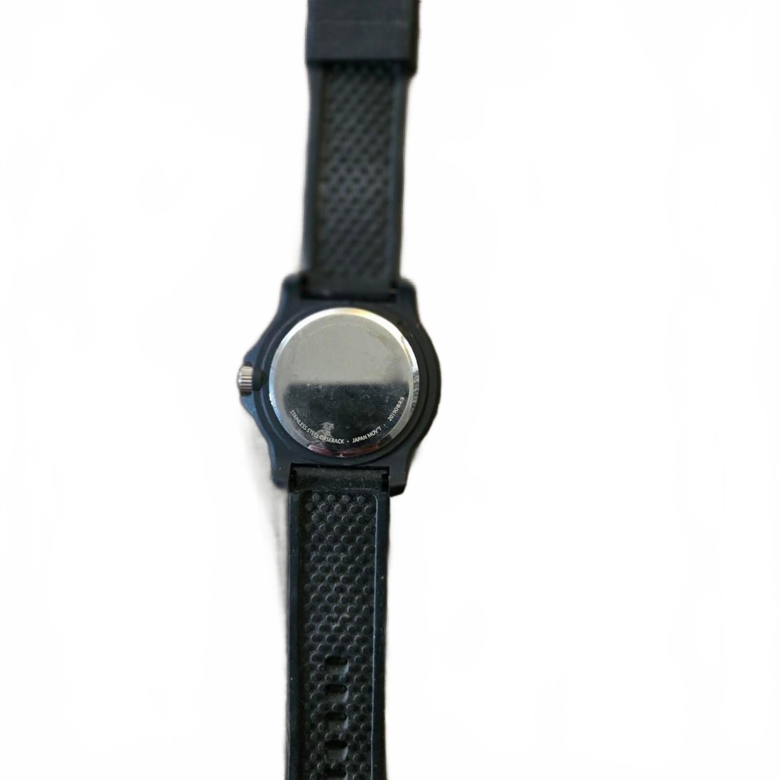NFL Cincinnati Bengals Black Women's Watch with Team Logo, Good Condition