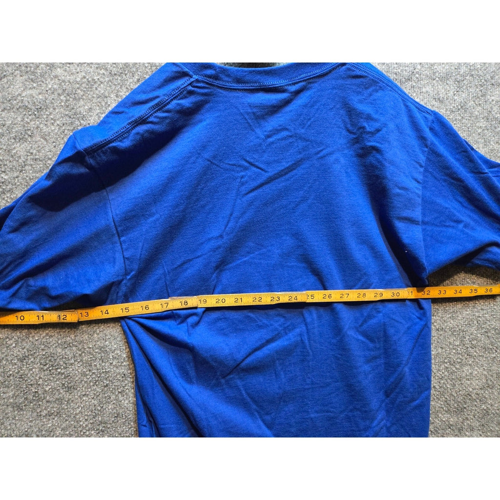 It Took Me 90 Years To Look This Good Birthday Graphic T-Shirt Royal Blue Med