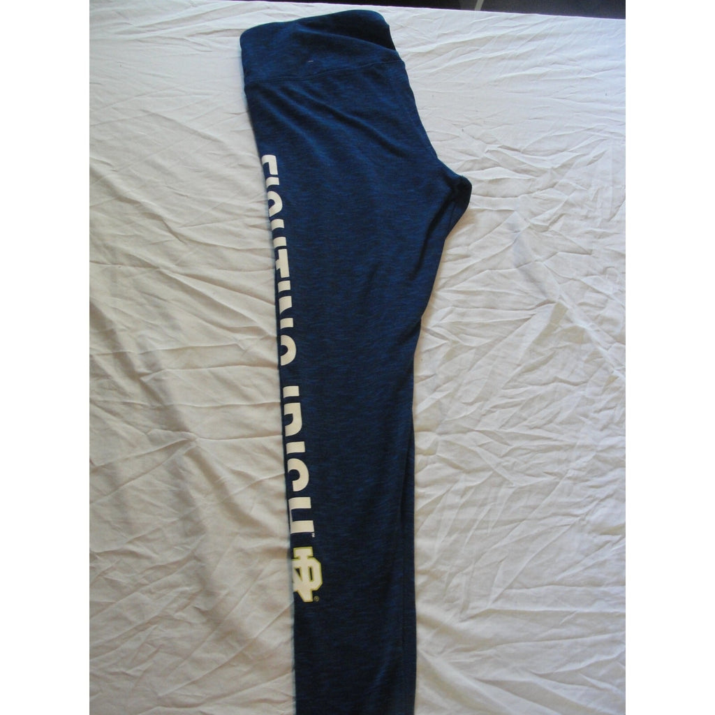 ZooZatz Notre Dame Fighting Irish women's pants size small heather Blue