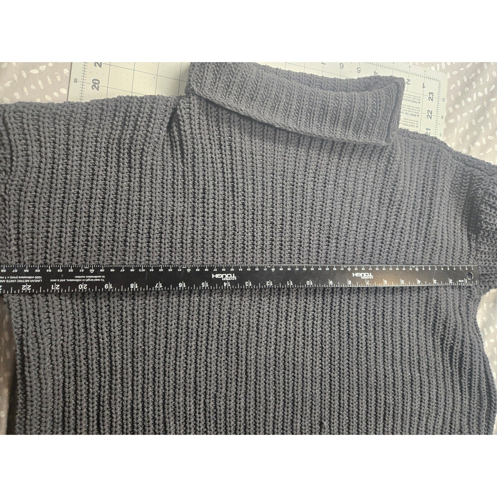 Aerie Gray Knit Turtleneck Sweater, Size XS, Cozy and Stylish