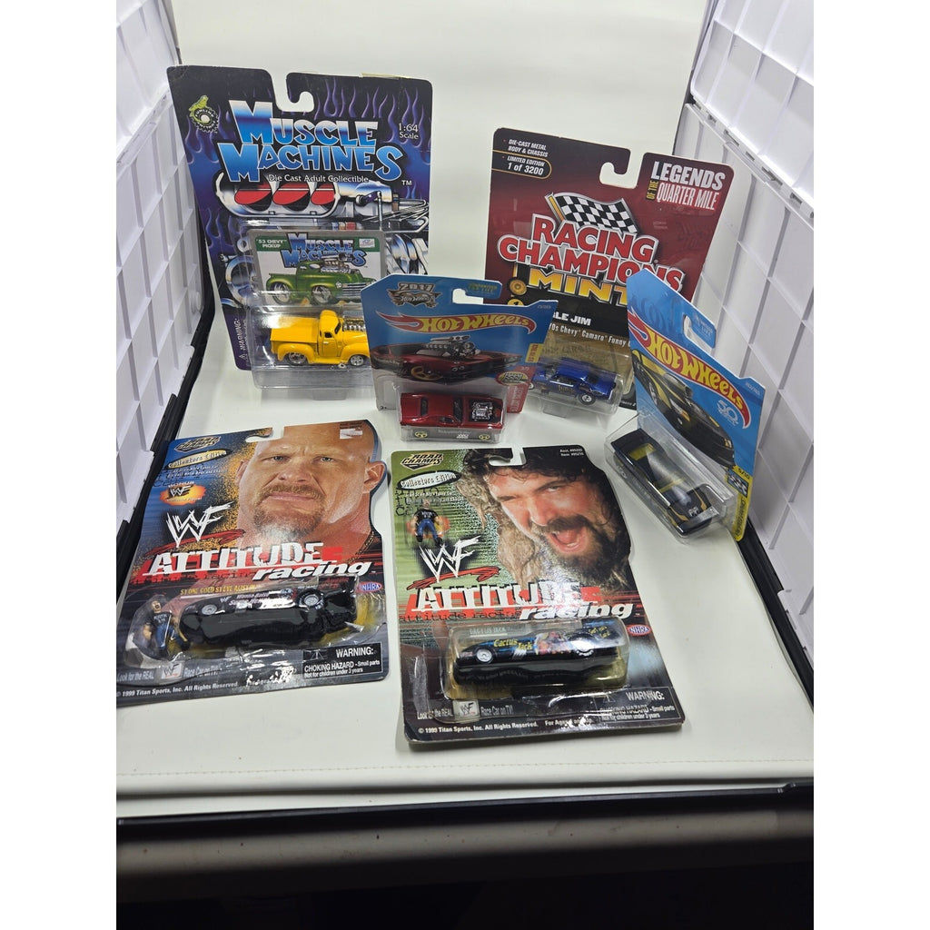1999 Road Champs 'Attitude Racing' 1:64 Scale Die-Cast Collector's Edition Blisr