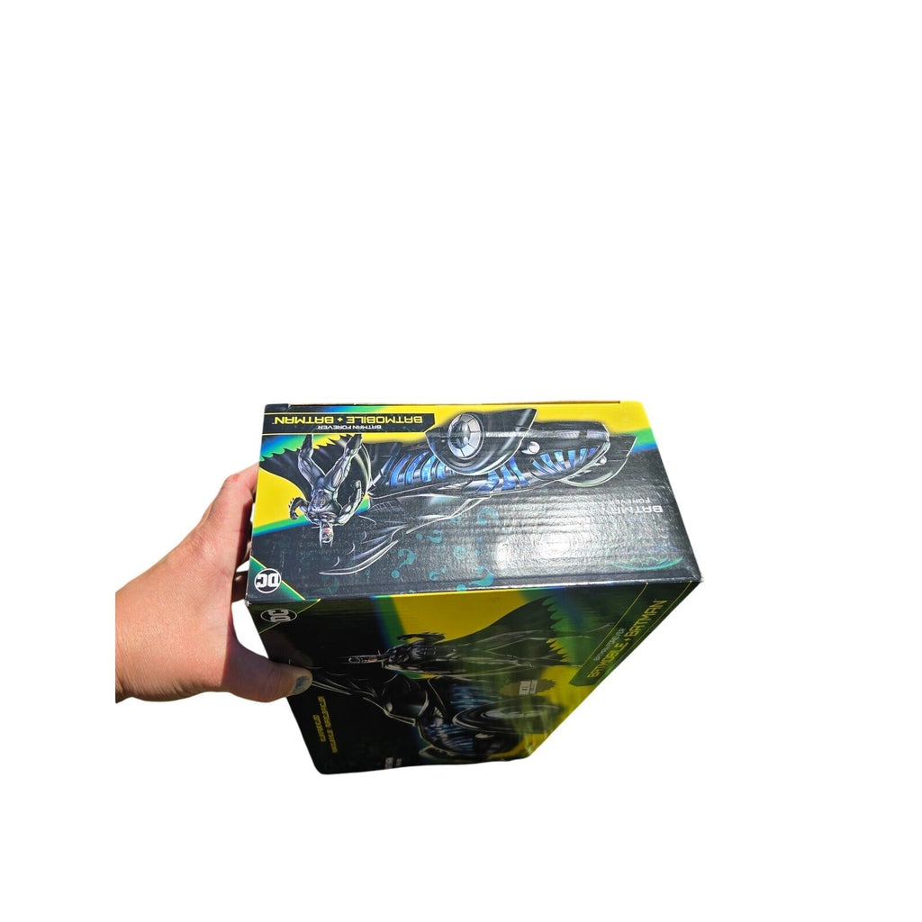 Spin Master DC Retro Collection Batman Forever Batmobile and Batman Figure Set -