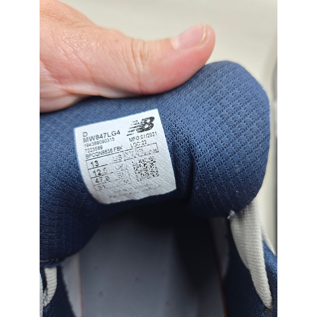 New Balance 847v4 Men's Sport Shoes Gray Silver Mink Walking Sneakers Size 13