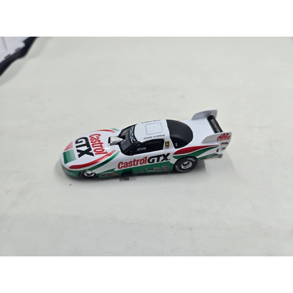 John Force 1997 Castrol GTX Pontiac Firebird NHRA Funny Car 1:64 Scale Action