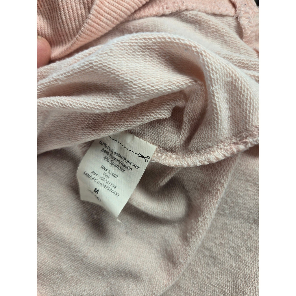 Avia Women's Medium Pink Long Sleeve High-Low Pullover Sweatshirt