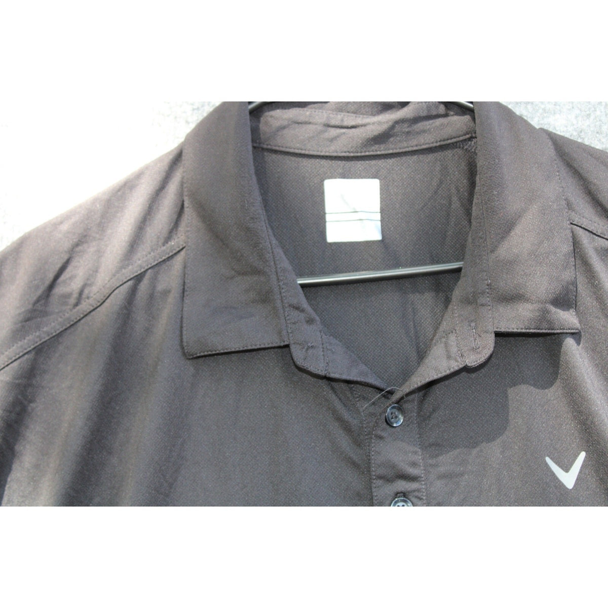 Callaway Men's Opti-Dri Performance Golf Polo Shirt Black 2XL