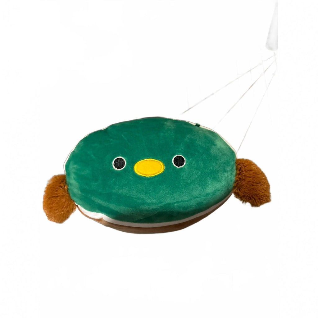 Squishmallows Plush Pillow Green Bird Character