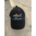 Local Crowns Higgins Lake Michigan Trucker Hat Snapback No Salt No Sharks Gray