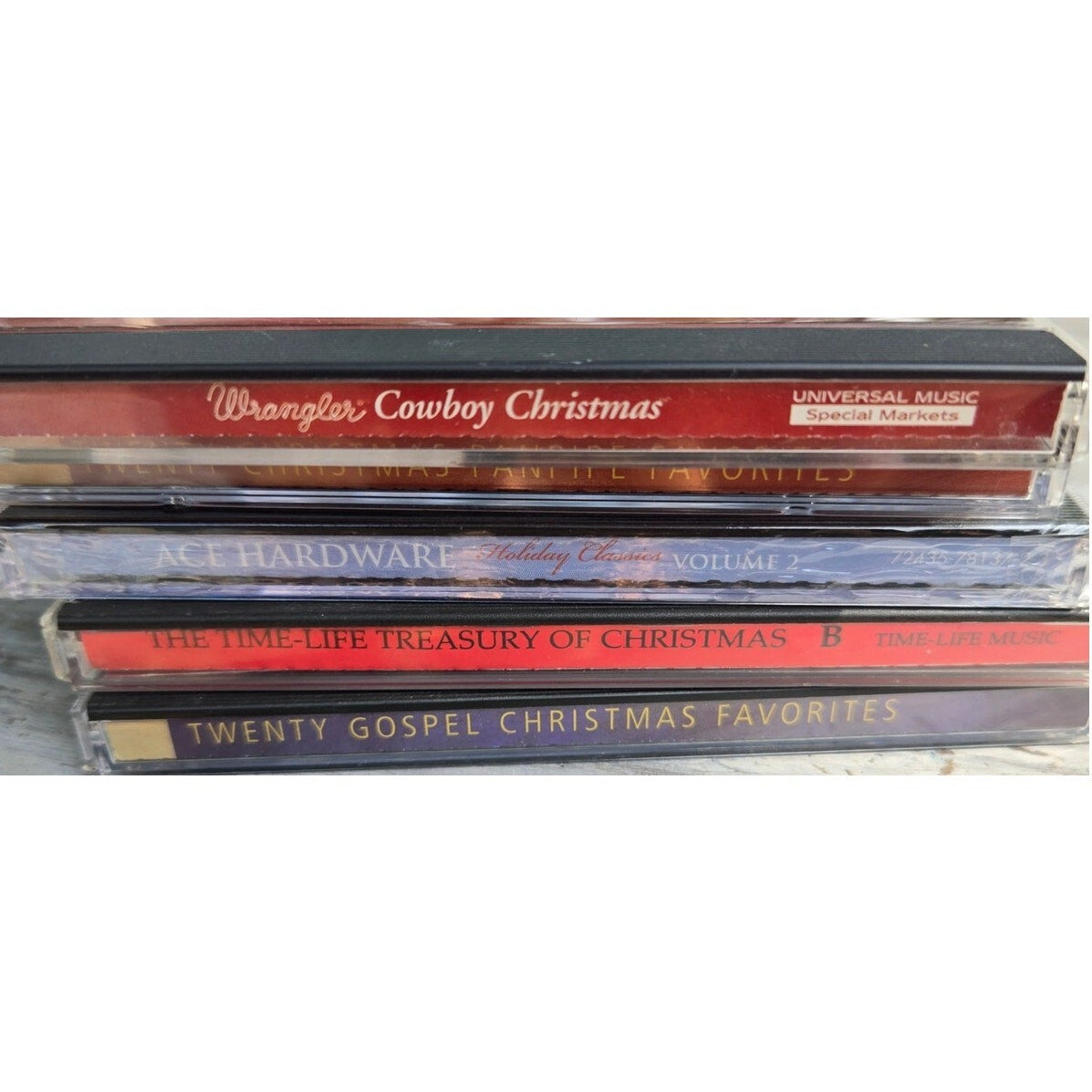 5 CHRISTMAS CD LOT