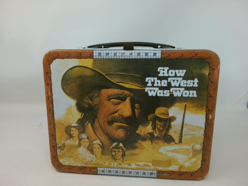 How The West Was Won metal lunchbox