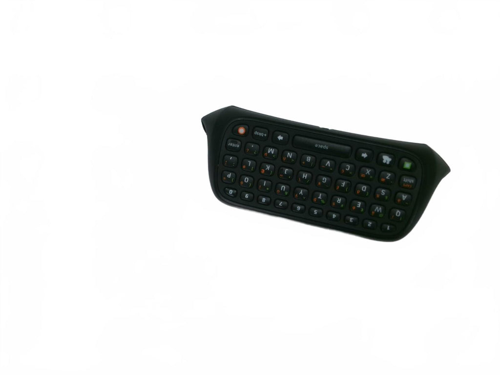 Official OEM Microsoft Xbox 360 Chatpad Black Controller Keyboard Keypad TESTED