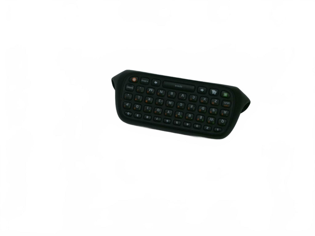 Official OEM Microsoft Xbox 360 Chatpad Black Controller Keyboard Keypad TESTED