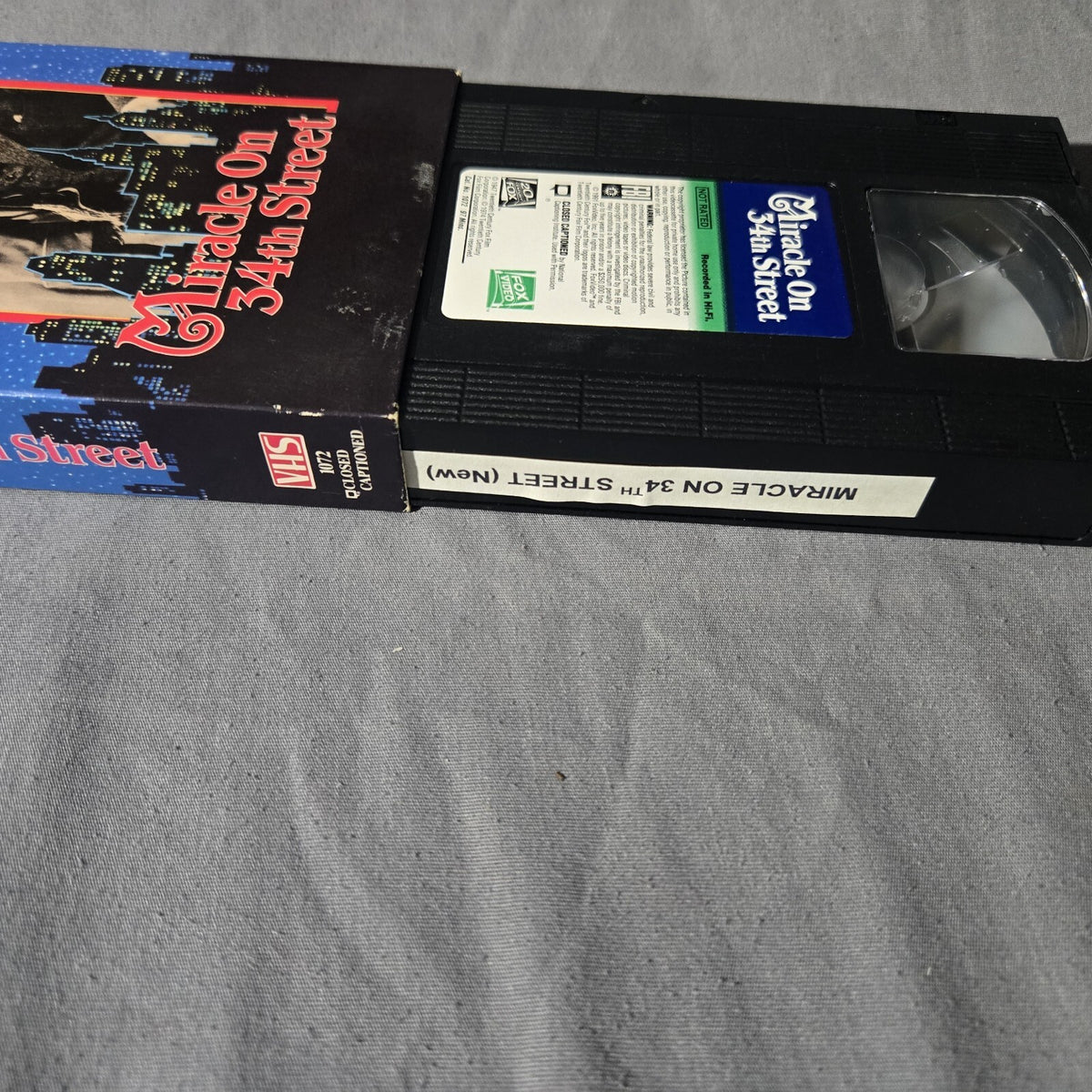 Miracle on 34th Street (VHS, 1987) Hi-Fi