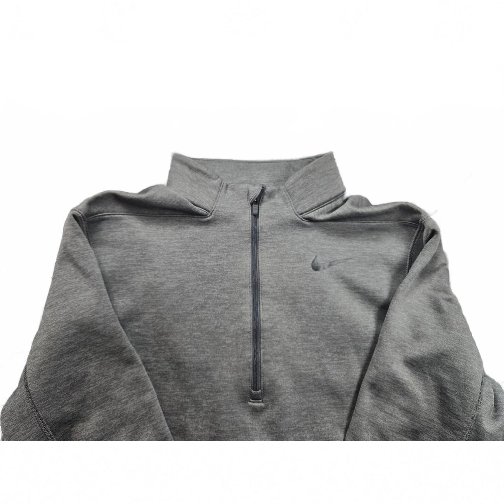Nike Golf Men's S small Ther Repel 1/2 Zip Pullover Fleece Jacket Charcoal Gray