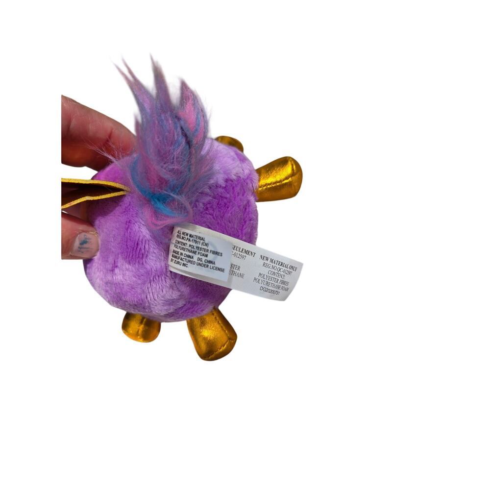 ZURU Rainbocorns Sparkle Heart Surprise Series 2 Purple Music DJ Unicorn Plush