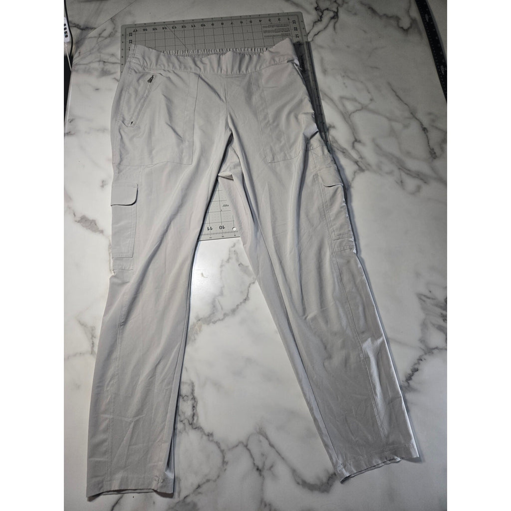 Athleta Gray Polyester Spandex  Athletic pants size Medium