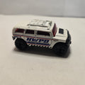 Hot Wheels Rockster Police Pursuit 2016 Hummer Loose Car Toy No Windows
