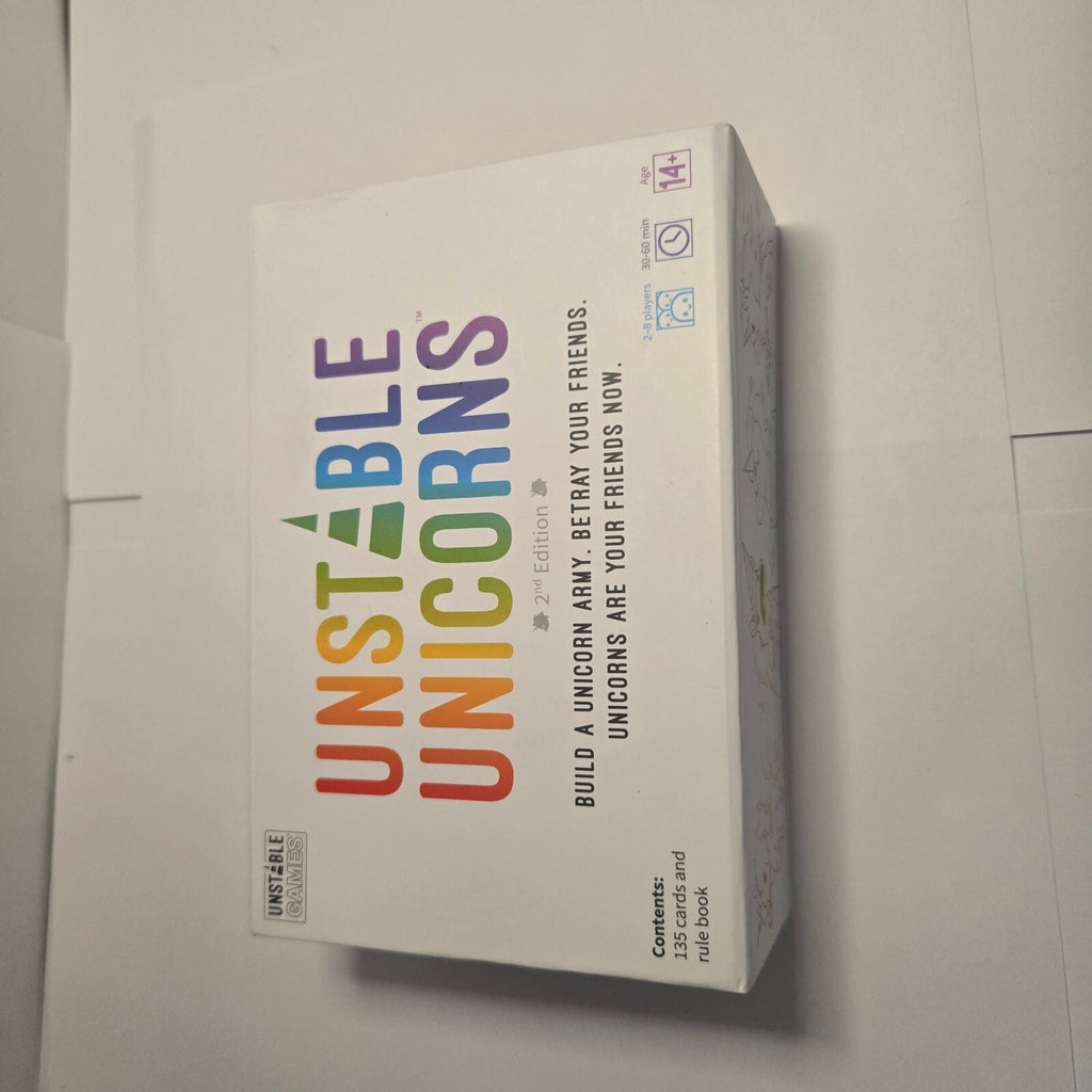 Unstable unicorns 2nd edition family game