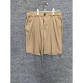 MSX by Michael Strahan Men's Khaki Polyester Spandex Shorts Size 32