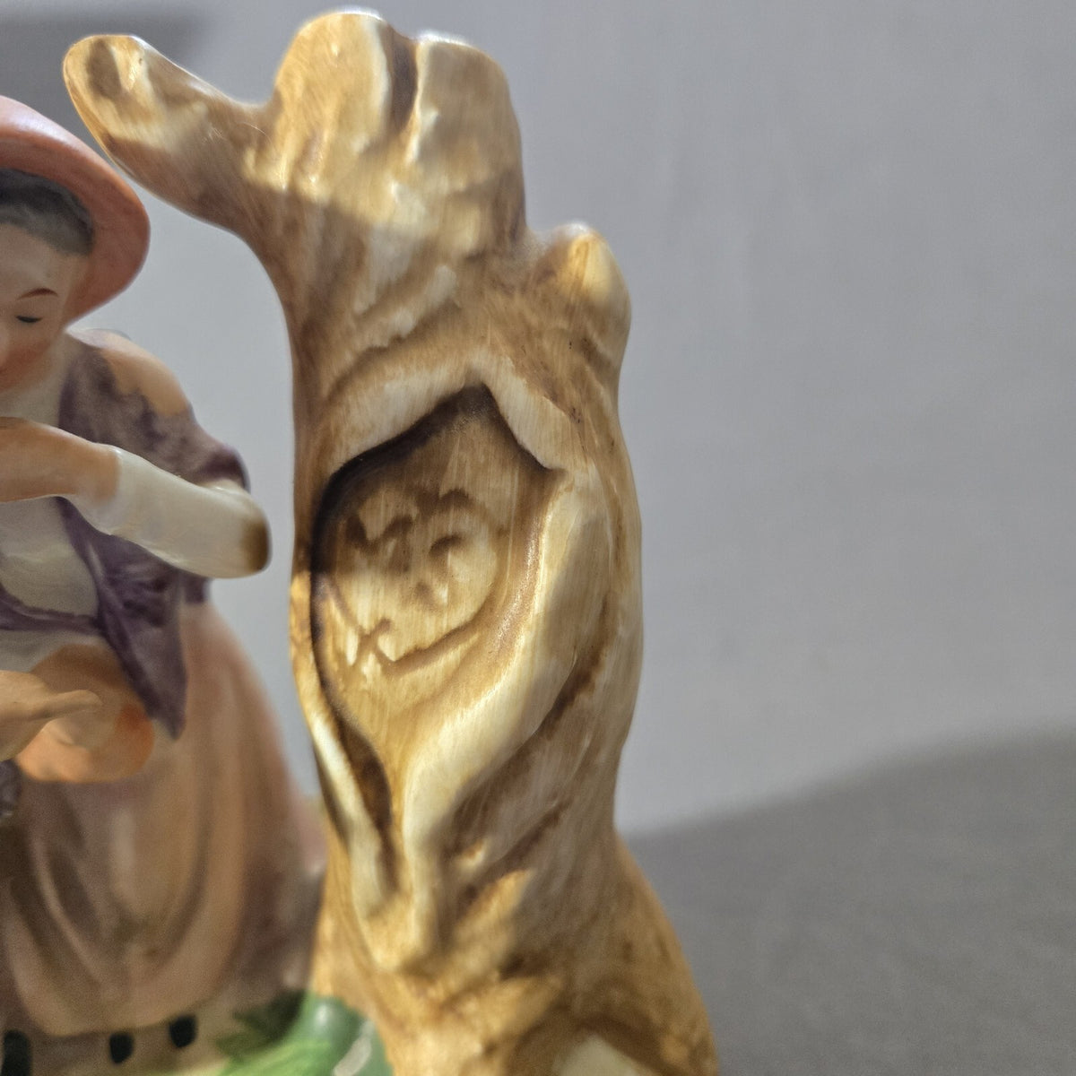 Vintage Figurine Old Couple "Those Were The Days", Rotating Music Box 7” X 5”
