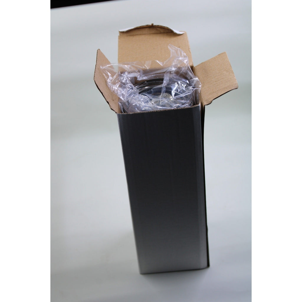 20oz Stainless Steel Straight Skinny Tumbler - Double Wall Insulated, Silver, Un