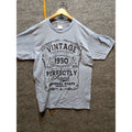 Vintage 1930 Birthday Graphic T-Shirt Gildan Light Blue Mens Medium Novelty MEd