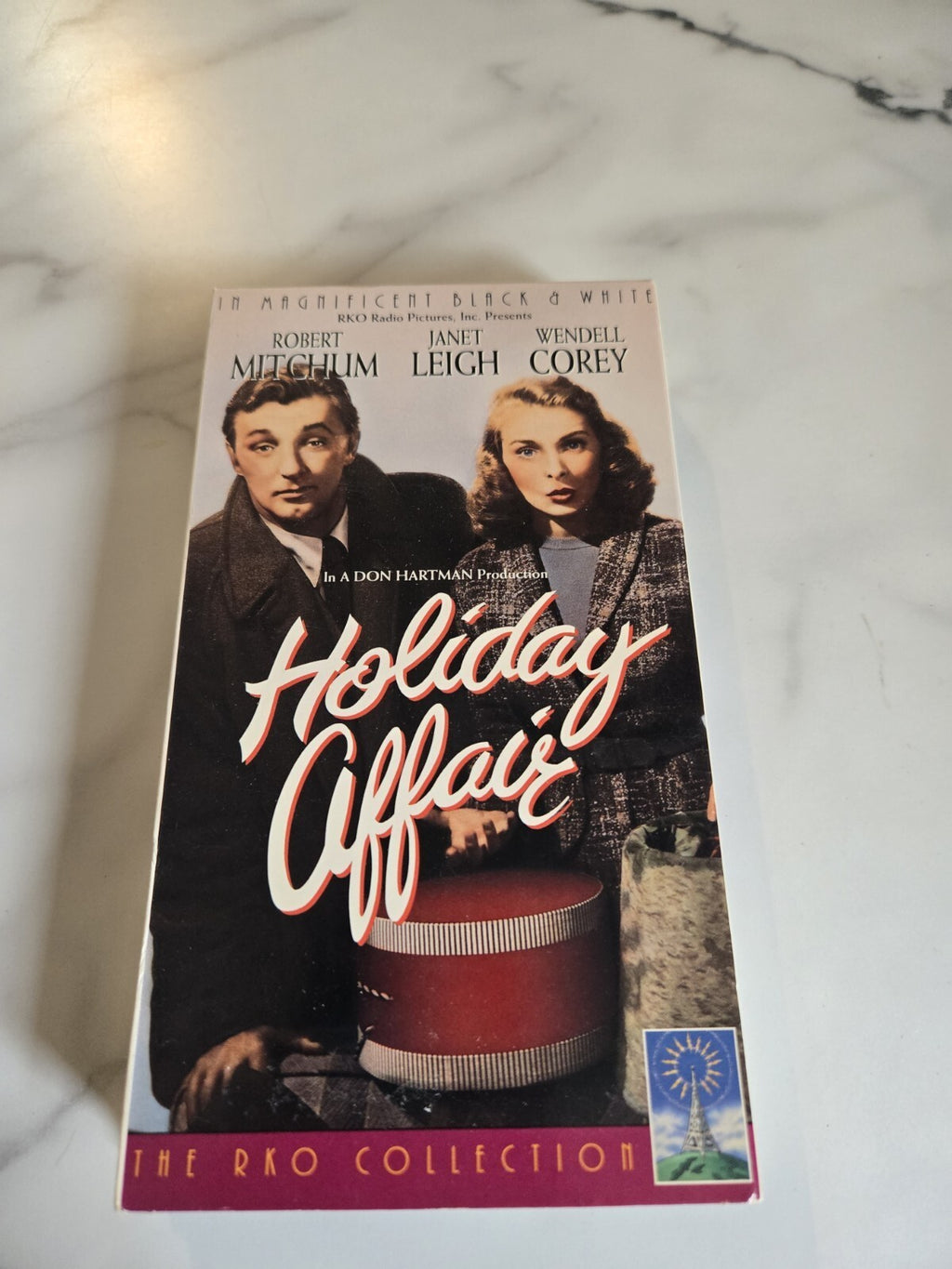 Holiday Affair (VHS, 1993) Robert Mitchum, Janet Leigh, Corey ~