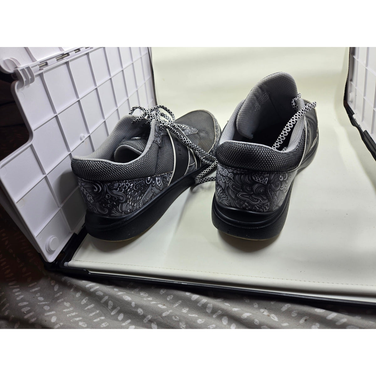 Alegria Qarma Wildchild Walking Shoes, QAR5994,Gray/Blk, Women's Size 8.5, EU 39