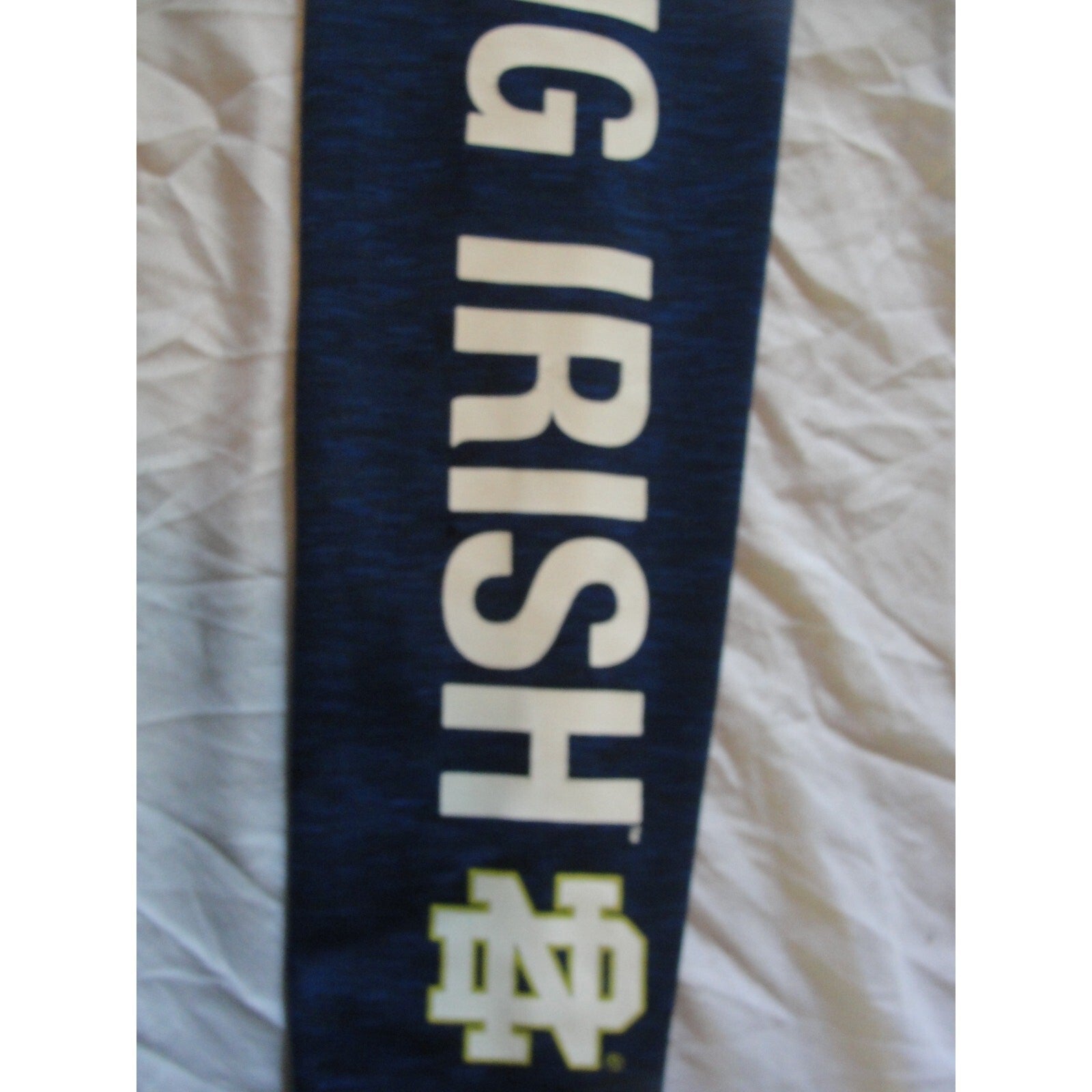ZooZatz Notre Dame Fighting Irish women's pants size small heather Blue
