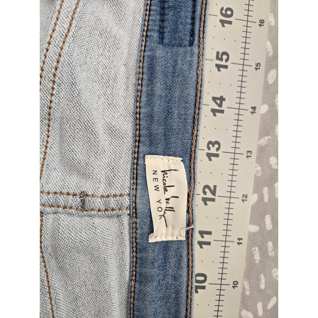 Nicole Miller SOHO High Rise Skinny Blue Denim Jeans - Size 9/10, Good Condition