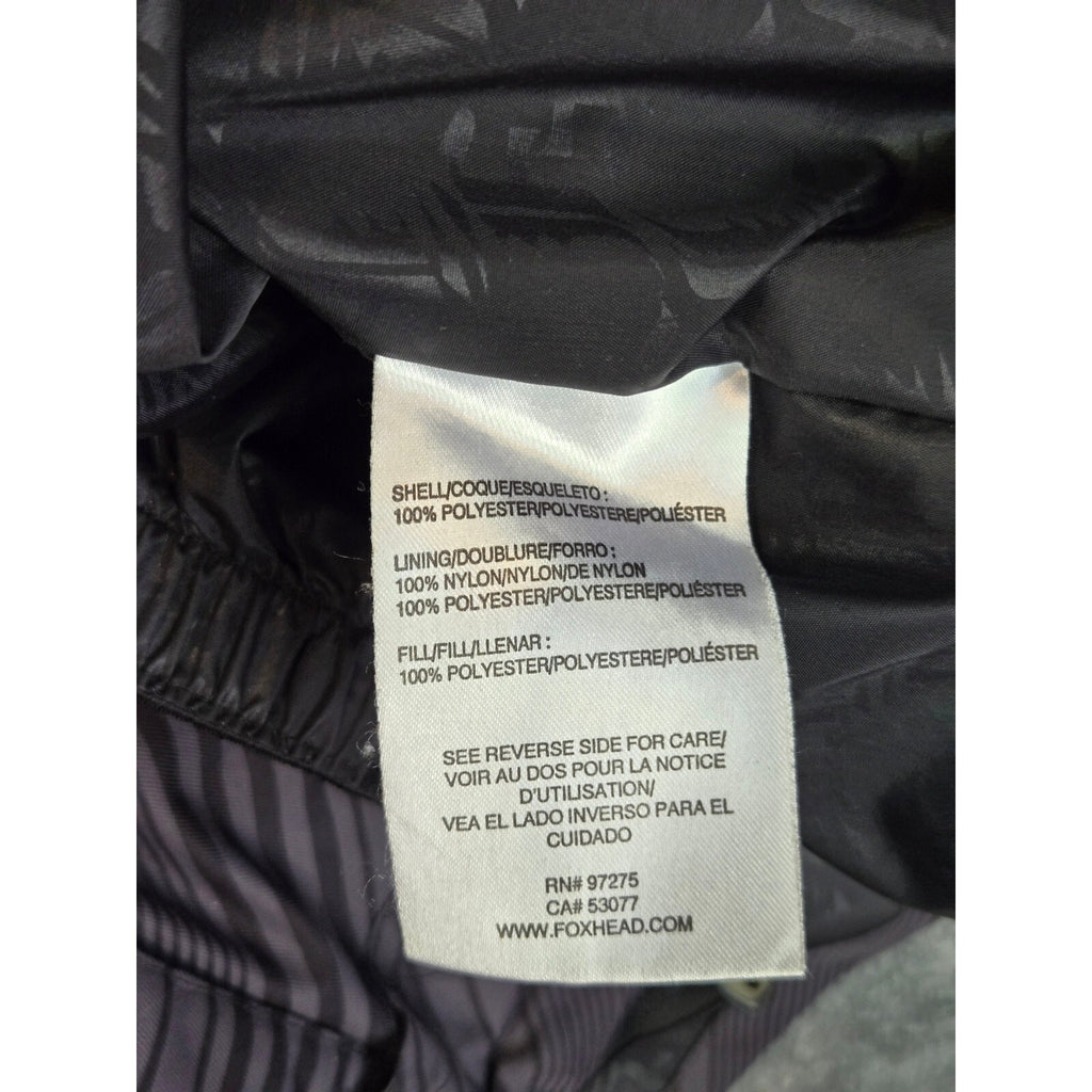 Fox Racing Tech FX-180 Jacket Mens Medium Waterproof Moto Snowboard Coat