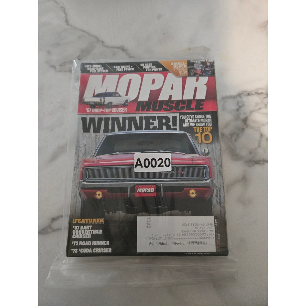 Mopar Muscle Magazine Lot of 7 Issues - Classic Car Enthusiast Collection