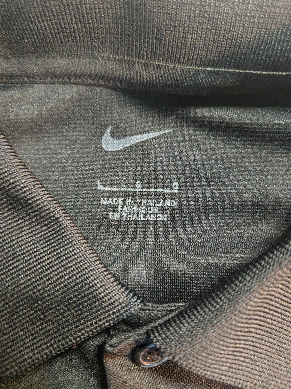 New Without Tags Nike ATW Men's Black Polo Shirt Size Large