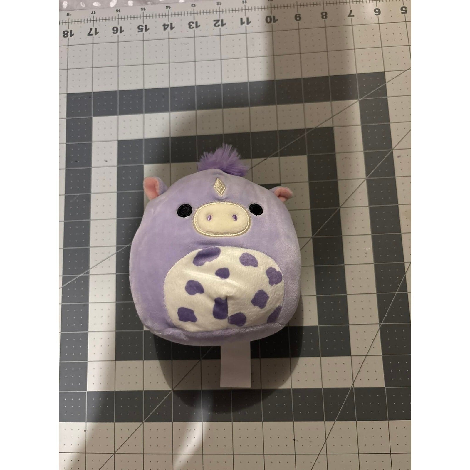 Squishmallows Meadow the Purple Horse Stuffed Plush 5"