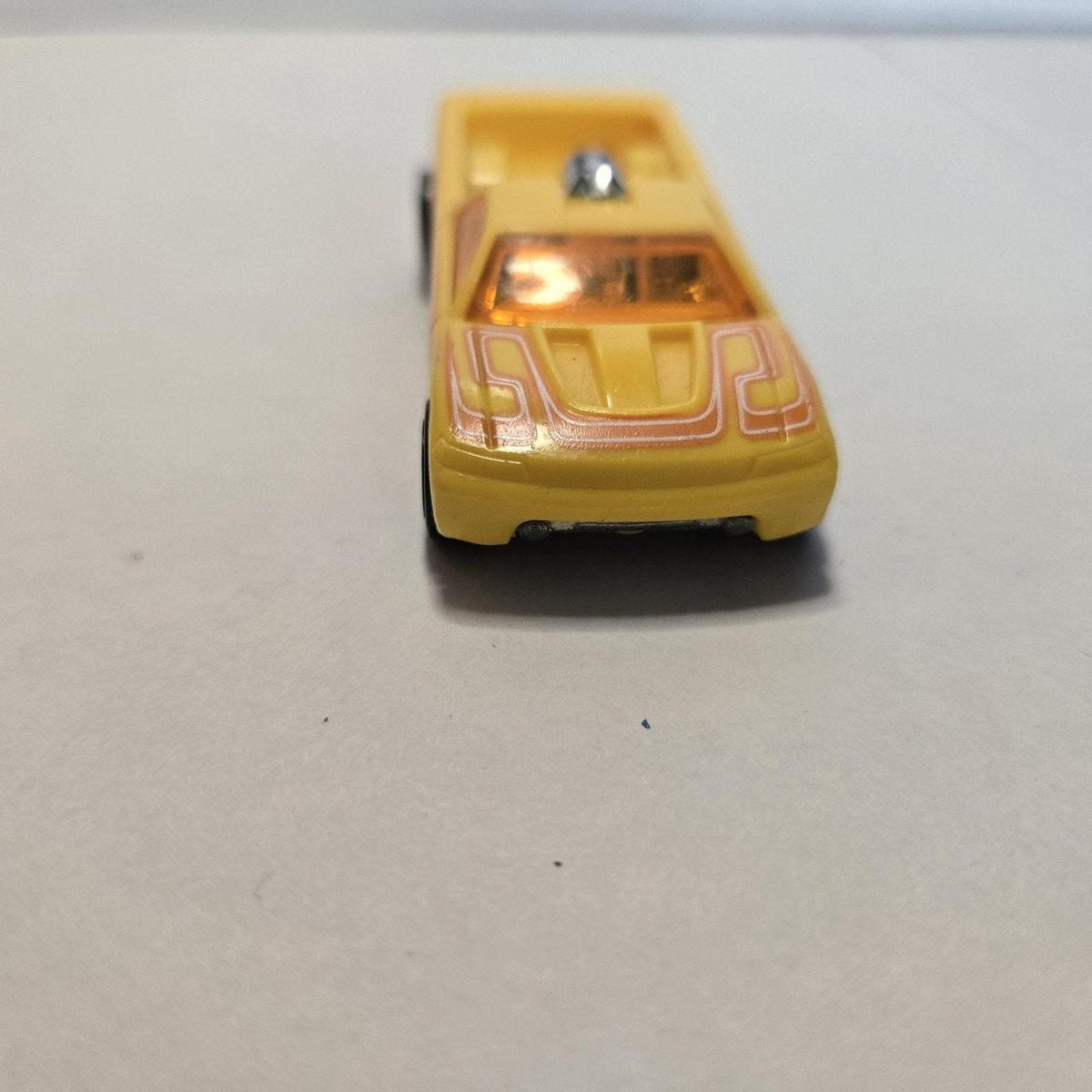 Hot Wheels Yellow Custom Pickup Truck Toy Car