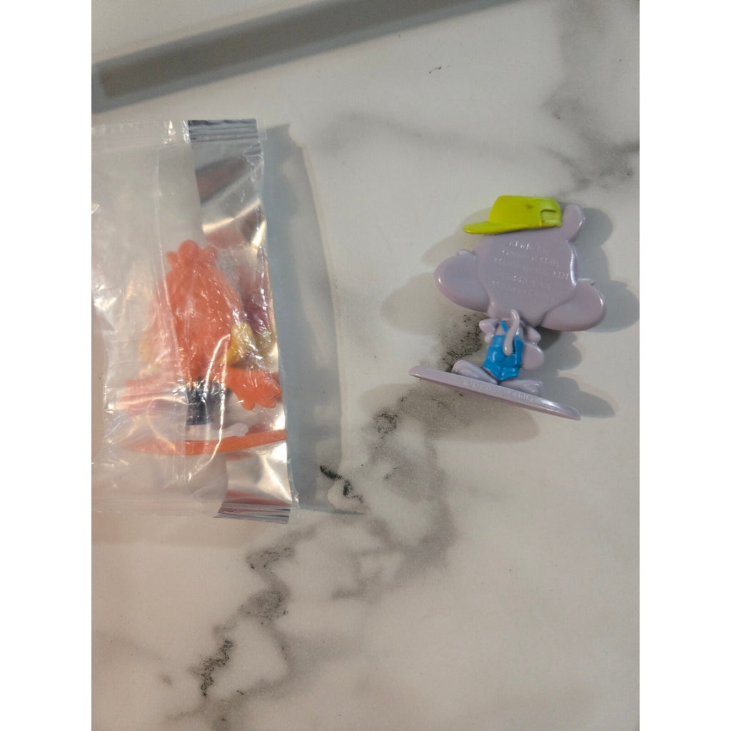 General Mills Cereal Squad Toy Figures Lot Sonny the Nerd & Chip the Wolf