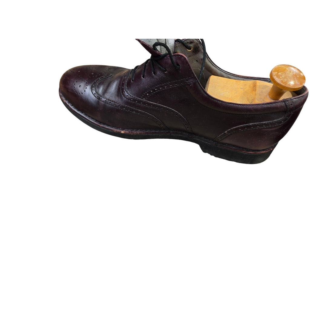 Rockport Men's Black Leather Oxford Dress Shoes Size 9.5 with Vibram Sole