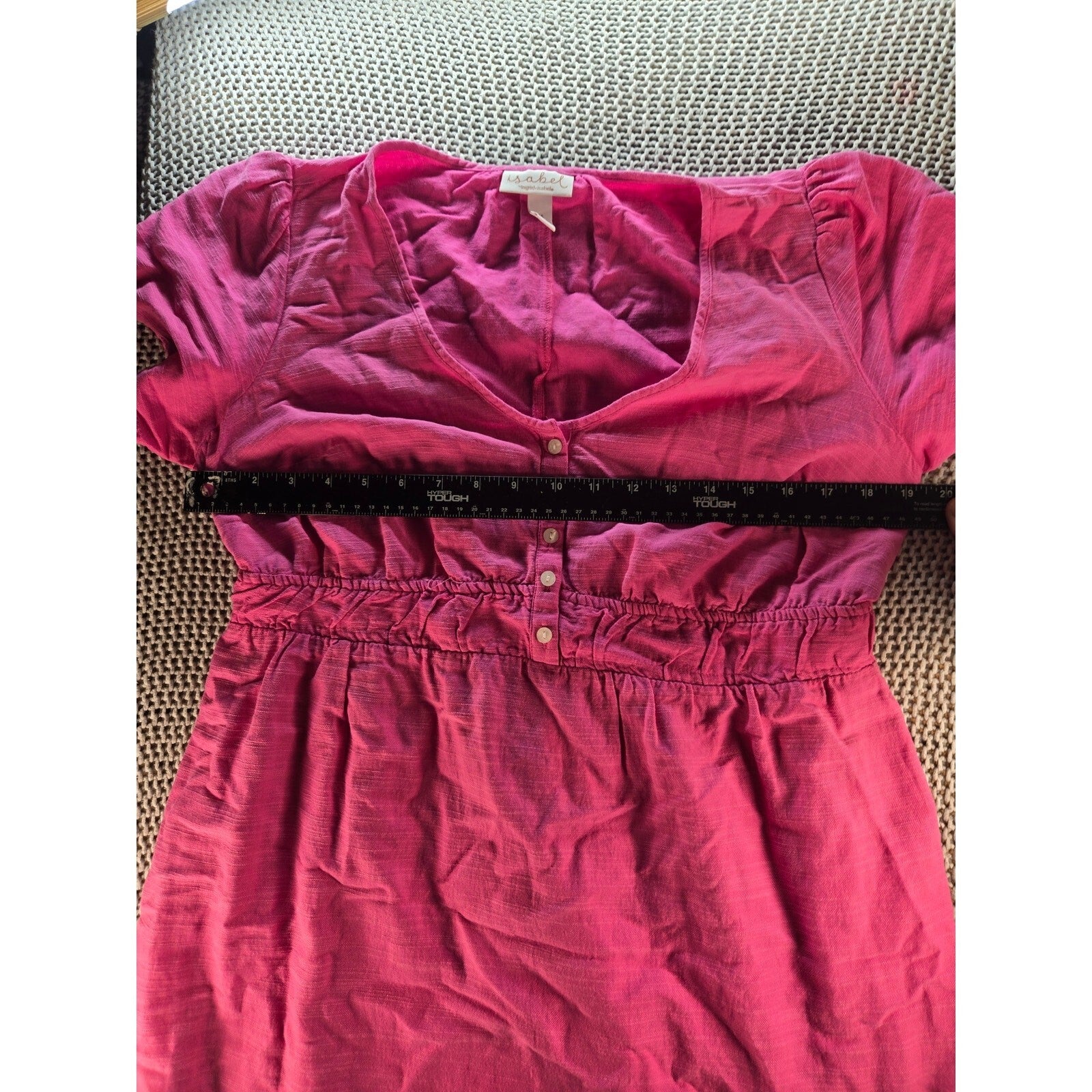 Isabel By Ingrid And Isabel Pink Dress Size M, Very Good Condition, 33" Length