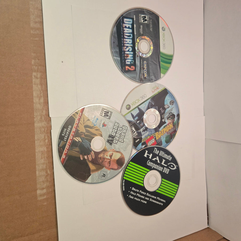 Mixed lot of used untested games